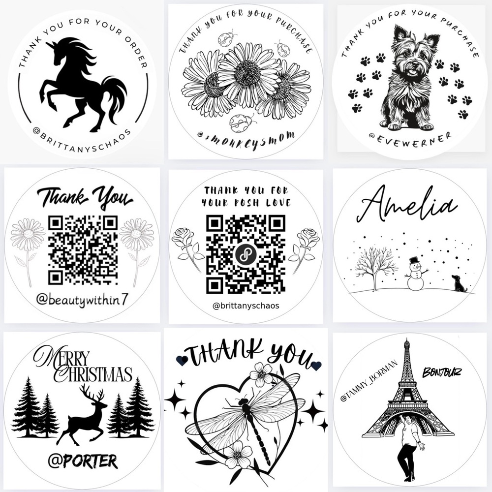 CUSTOM ORDER REQUESTS - 50ct Circle Stickers - Picture 12 of 13